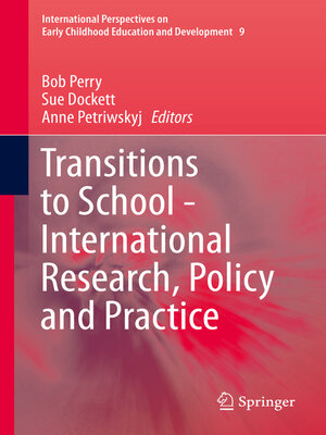 cover image of Transitions to School--International Research, Policy and Practice